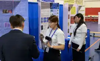 Финал республиканского конкурса научных проектов в Караганде: интеллектуальная битва будущих ученых
