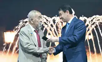 Концертный вечер 75-летия Журсина Ермана в Алматы