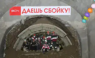Завершена пробивка тоннелей для новой станции метро в Алматы