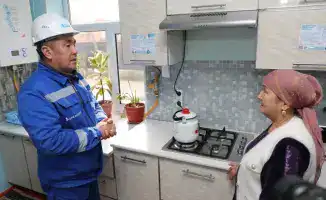 Шугыла и Нурлытан получили газ в Туркестане