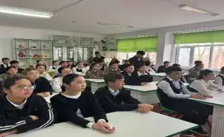 Бәйдібек ауданындағы мектеп оқушыларына арналған ақпараттық қауіпсіздік шарасы өтті