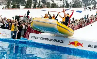 Зимний карнавальный вихрь: Red Bull Jump & Freeze 2026 вновь взметнётся к небесам на Шымбулаке