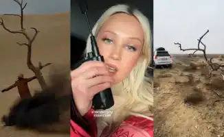 Российская поп-звезда Клава Кока приехала в Казахстан для съемок нового клипа, но столкнулась с неожиданной проблемой — едва не застряла в пустыне Мангистау. Певица поделилась кадрами своего приключения.