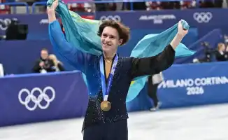 Золото зимней Олимпиады: Казахстан и Михаил Шайдоров в фигурном катании
