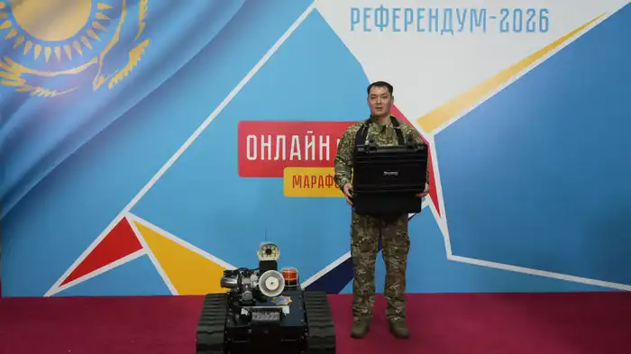 Робот-пожарный МЧС Казахстана: новейшее решение для повышения безопасности спасателей Атырау