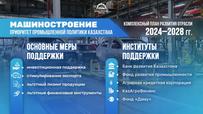 В Казахстане усиливается государственная поддержка машиностроительной отрасли (7)