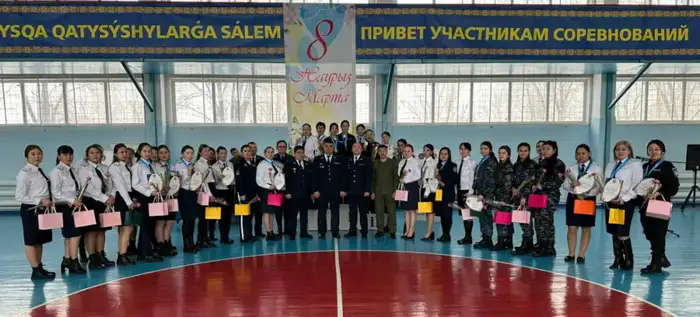 Полицейские девушки: меткость на службе и в спорте! Атырау