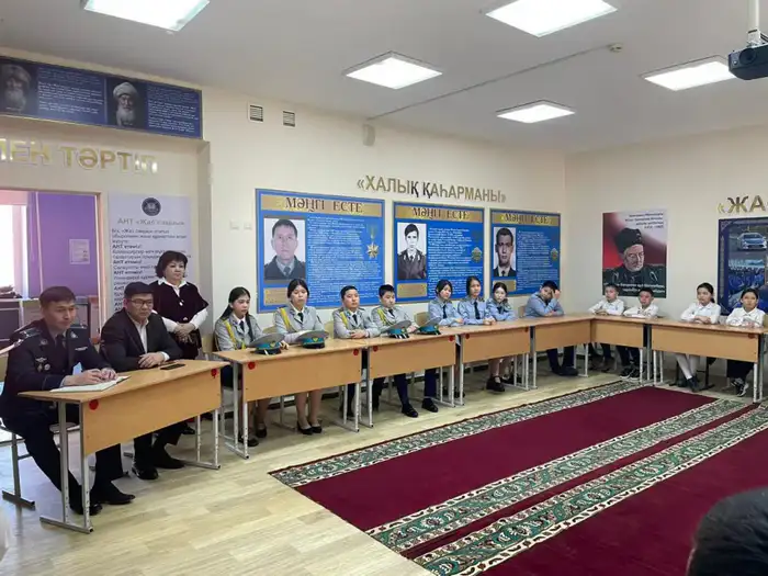 Проект повышения правовой культуры и безопасности дорожного движения в школе Астаны Атырау