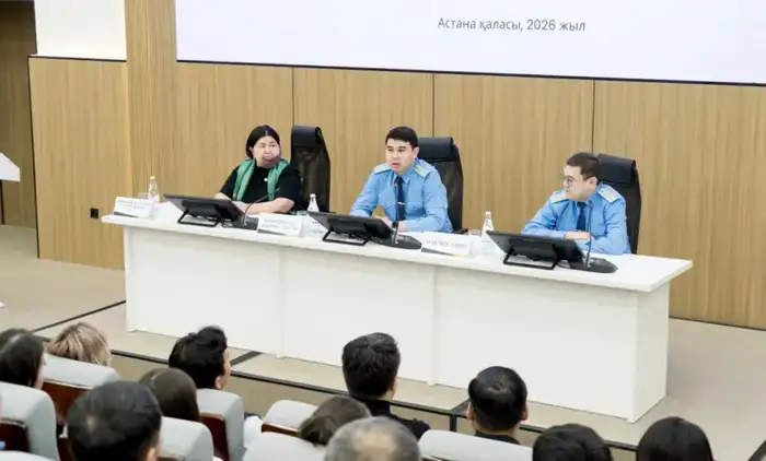 Профилактическую лекцию по противодействию преступности провели для студентов столичного вуза (2)