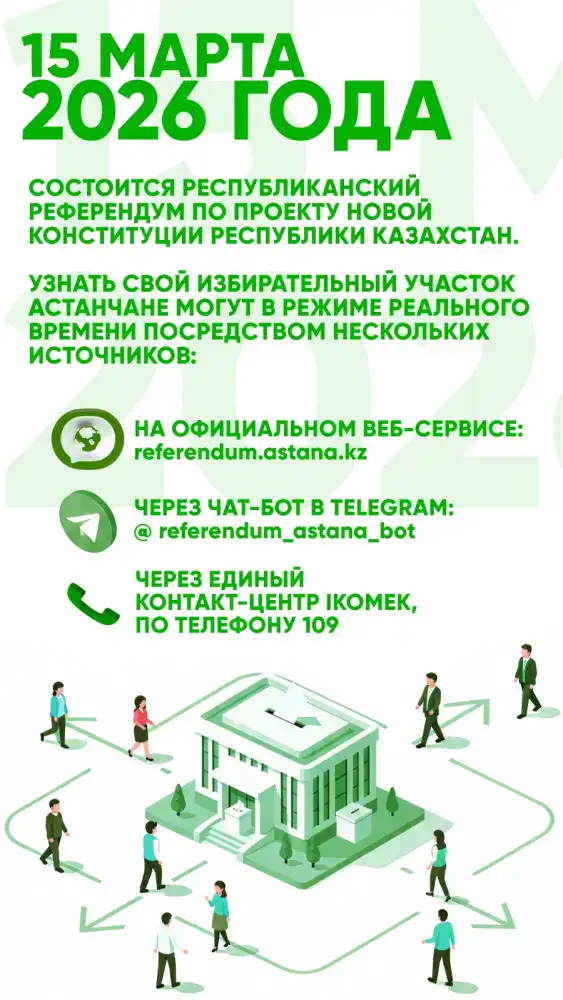 Референдум-2026: Найди свой голос в лабиринте Астаны Атырау