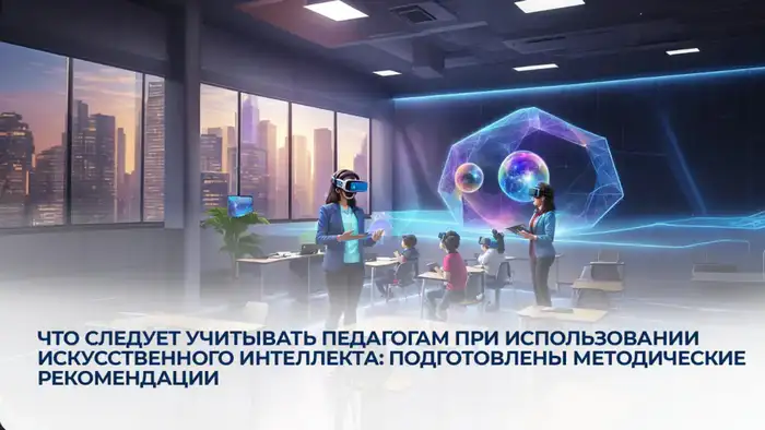 Методические рекомендации для педагогов по использованию искусственного интеллекта в образовании: акцент на ответственность и безопасность данных Атырау