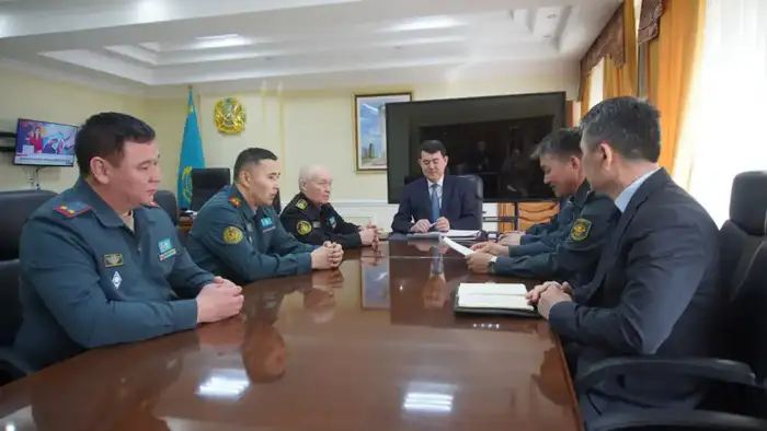 Представители Минобороны обсудили открытие военно-патриотической школы в Жанаозене Атырау