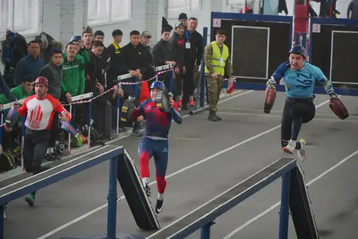 Завершился второй этап зимних чемпионатов по пожарно-спасательному спорту в Казахстане Атырау
