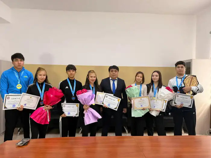 ТУРКЕСТАН: 5 ЧЕМПИОНОВ ГОТОВЫ К МЕЖДУНАРОДНЫМ СОРЕВНОВАНИЯМ Атырау