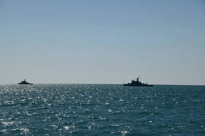 Военно-морские силы Казахстана отработали задачи в Каспийском море (4)