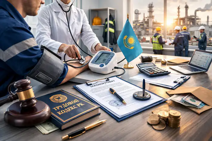 Оплата предсменных медосмотров: как новые изменения в трудовом законодательстве РК повлияют на работников и работодателей Атырау
