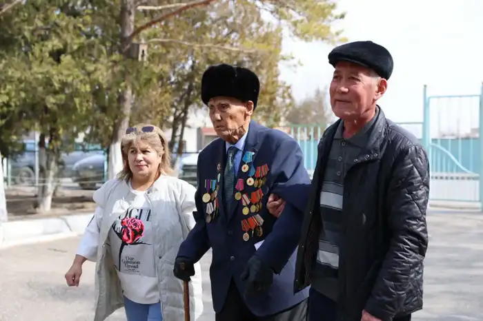 103 года и один голос за мир! Атырау