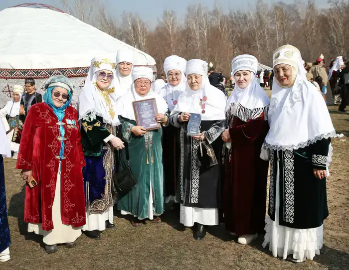 Самый большой шанырак: в Алматы в дни Наурыза установлен мировой рекорд (2)