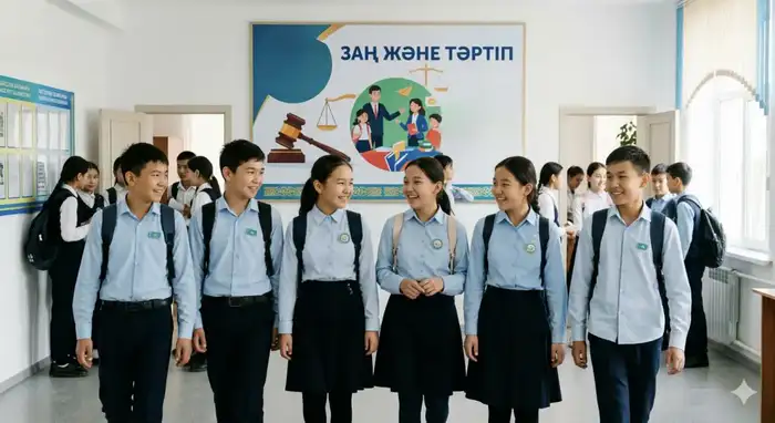 Снижение случаев буллинга и правонарушений в Талгарском районе благодаря проекту Закон и порядок Атырау