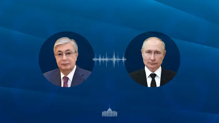 Токаев и Путин: телефонный разговор президентов Казахстана и России Атырау