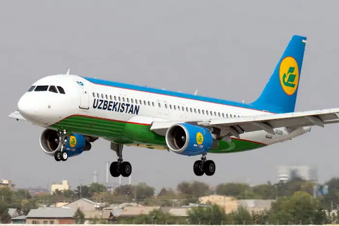 Прямые рейсы из Атырау в Ташкент на Airbus A320 дважды в неделю по понедельникам и пятницам Атырау