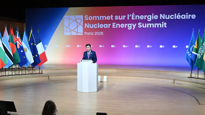 Казахстанская делегация во главе с Ерланом Кошановым активно участвует во Всемирном саммите по ядерной энергетике в Париже Атырау
