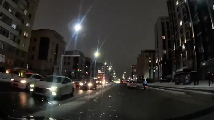 Residents of Astana Witness Mysterious Greenish Blue Flash in the Night Sky Атырау