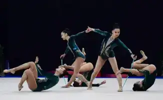 Казахстанские гимнастки завоевали 4 медали на турнире Aphrodite Cup