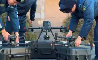 Дроны в полиции Жетысу для обеспечения безопасности и контроля правонарушений