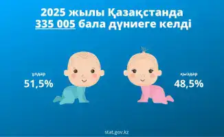 Рождение новой жизни: Казахстан встречает 335 тысяч малышей в 2025 году