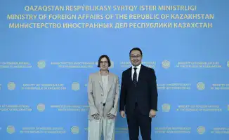 В Алматы прошла встреча Ержана Ашикбаева с президентом МККК Мирьяной Сполярич для обсуждения международного гуманитарного права