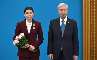 Кристина Шумекова орден Парасат юниорский чемпионат мира казахстанский спорт