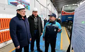 Аким области посетил локомотивное депо в Аягозе