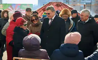 Наурыз в Петропавловске: единство и дружба во дворах