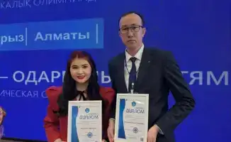 Туркестанские педагоги зажгли олимпийский огонь знаний в Алматы