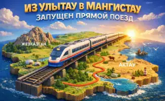 Новый железнодорожный мост: Жезказган соединяет сердца с Мангистау