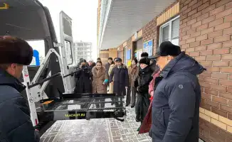 Детский сад Аяла Кокшетау получил автомобиль ГАЗель для детей с особыми потребностями