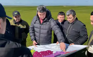 Борьба с мароккской саранчой в Туркестанской области
