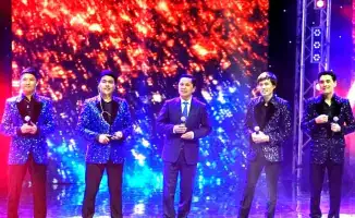 В Усть-Каменогорске квартет «Жігіттер» подарил зрителям незабываемый концерт на празднике Наурыз