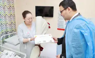 Новорожденные в Астане получают экологические подарки в День обновления