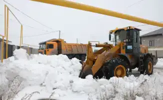 Акмолинск: круглосуточный вывоз снега