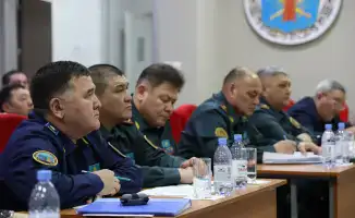 Обсуждение новых подходов к боевой подготовке армии на совещании в Национальном университете обороны Казахстана