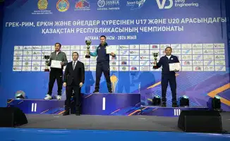 Алматы победила на первенстве по вольной борьбе