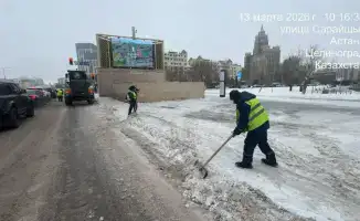 Снег убирают: 1 800 машин на страже дорог!