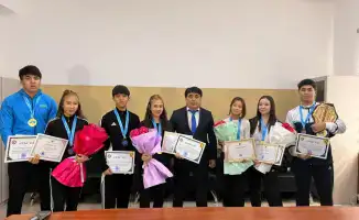ТУРКЕСТАН: 5 ЧЕМПИОНОВ ГОТОВЫ К МЕЖДУНАРОДНЫМ СОРЕВНОВАНИЯМ