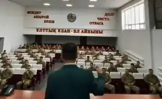 Укрепление идеологической безопасности в рядах Национальной гвардии Казахстана