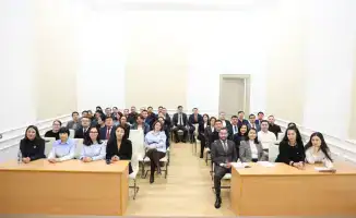 Выездная лекция магистрантов Академии правосудия в Конституционном Суде Казахстана