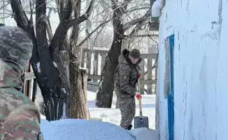 Национальная гвардия Аркалыка проводит мероприятия по предотвращению подтоплений
