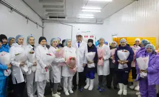 Аким ВКО Нурымбет Сактаганов встретился с женщинами ТОО "Айтас МП" в преддверии 8 Марта