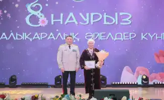 В МВД поздравили женщин-стражей порядка с весенним пробуждением